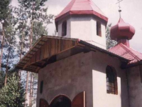 Uroczystość poświęcenia krzyży w 2001 r.