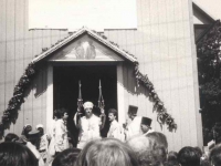 Obchody dnia Śww. App. Piotra i Pawła. 1981 rok. W uroczystościach uczestniczył Jego Ekscelencja, Najprzewielebniejszy Szymon, Prawosławny Arcybiskup Łódzki i Poznański